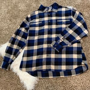 Jachs Buffalo Check Plaid Flannel Button Up Shirt